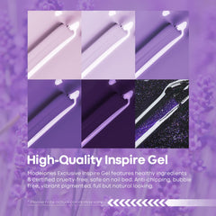 modelones brush closeup demonstrating even strokes and smooth application