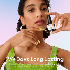 modelones brush applying polish close-up ensures streak-free even coverage