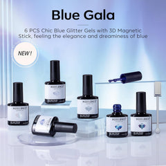 modelones brush applying a smooth gel stroke for even, streak-free coverage
