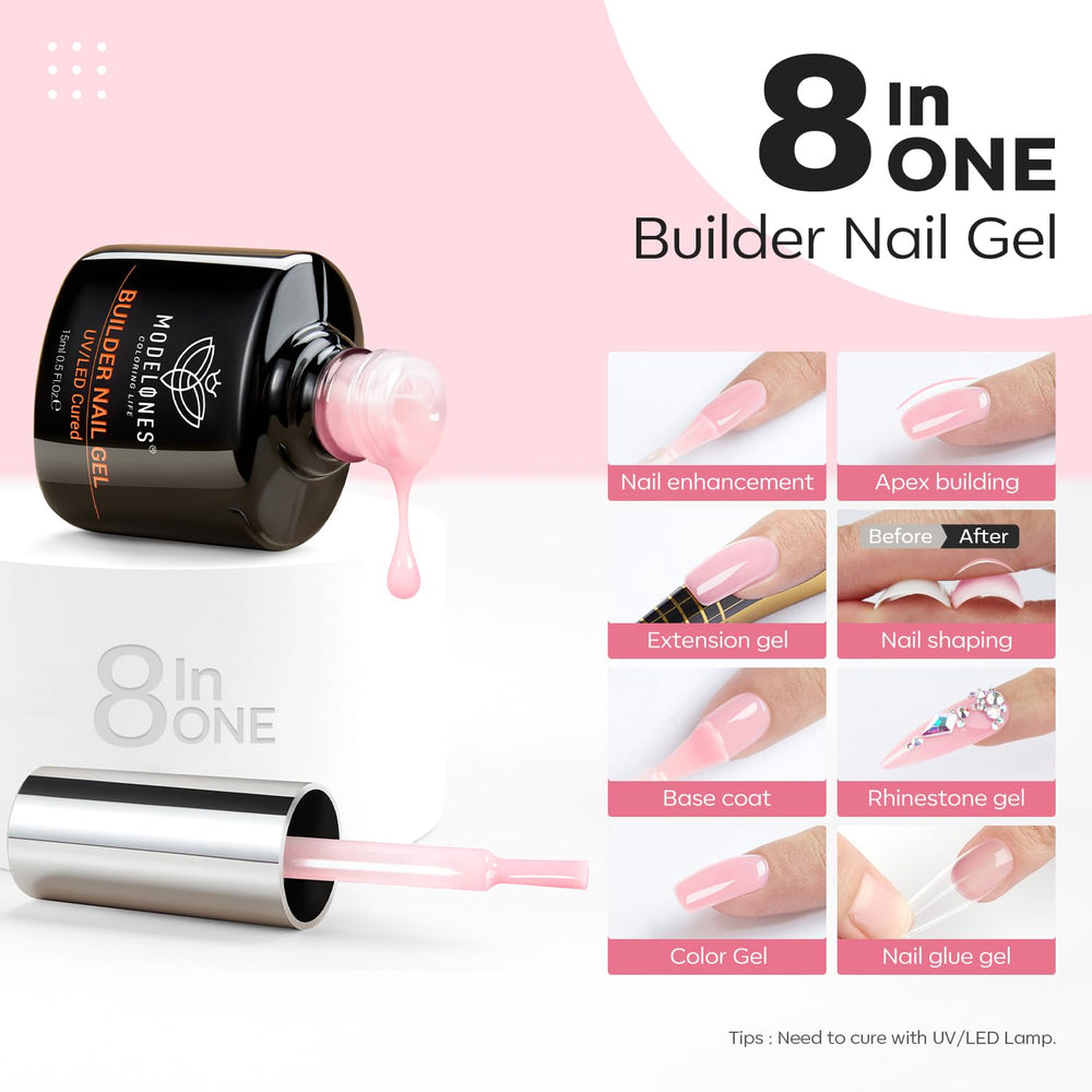 modelones built-in brush detail enabling precise application and easy shaping