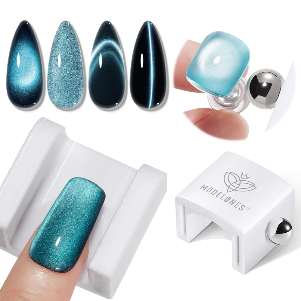 modelones magnet front view showing ergonomic handle and bead benefit professional control