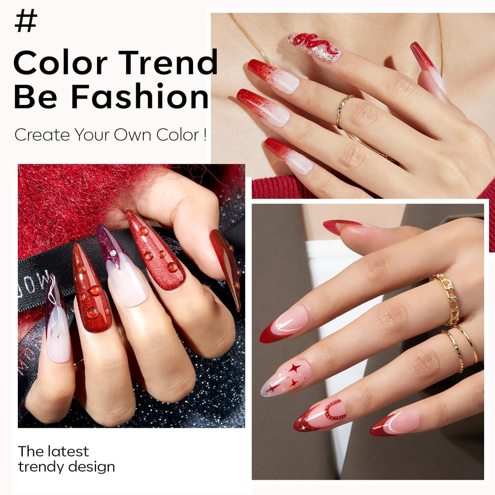 modelones cat-eye magnetic polish detail with visible stripe effect for dimensional nails benefit