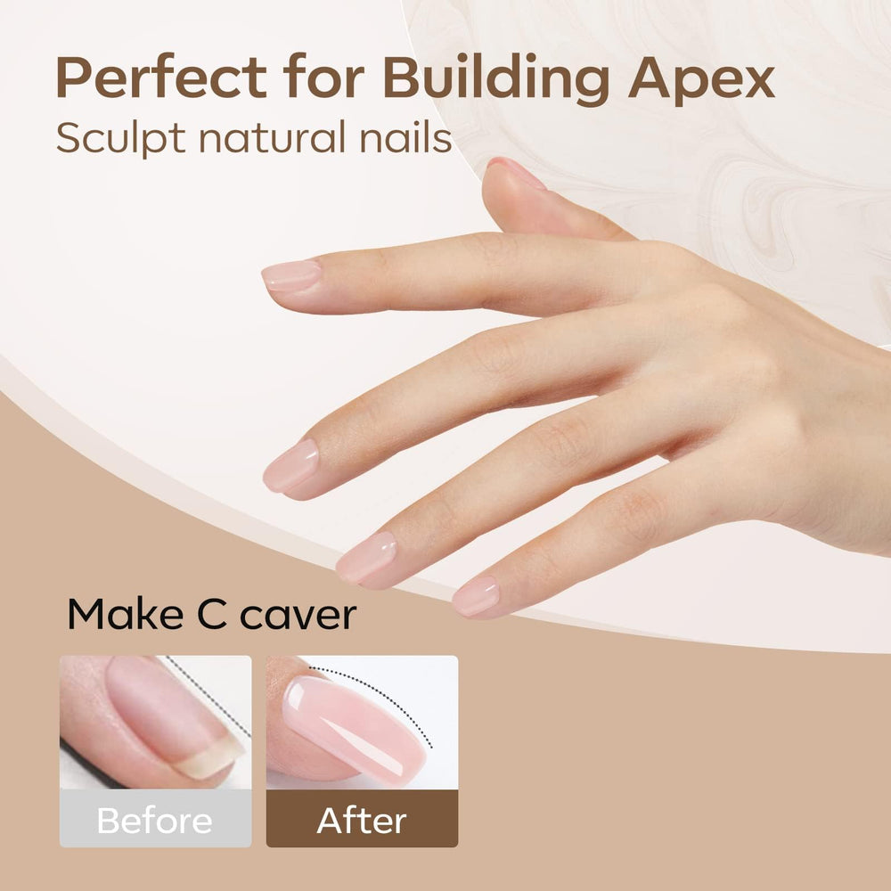 modelones clear gel adhesion demo attaching a tip to natural nail for durability