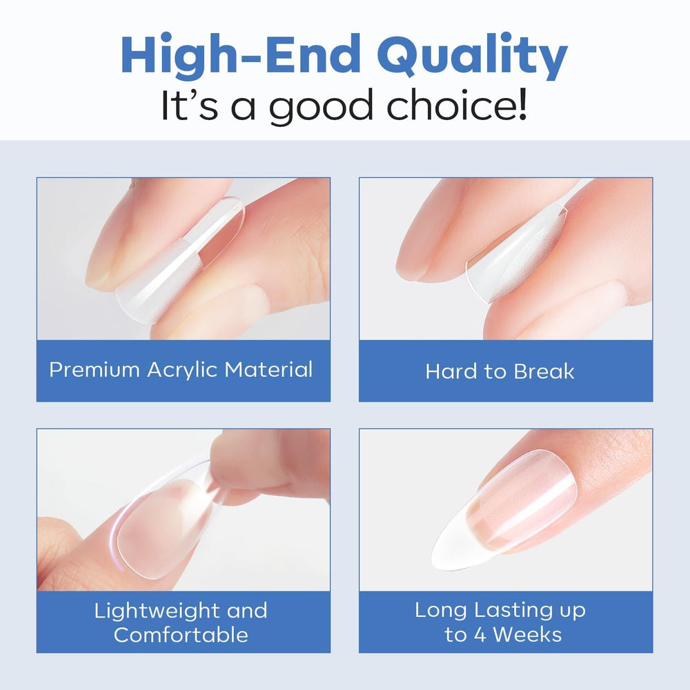 modelones clear tip transparency detail for natural-looking overlay