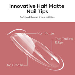 modelones close-up of half-frosted texture highlighting matte finish for improved adhesion