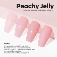 modelones brush and gel texture close-up demonstrating smooth self-leveling application