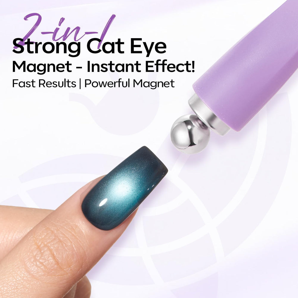 modelones clover effect demo on nails ideal for festive designs