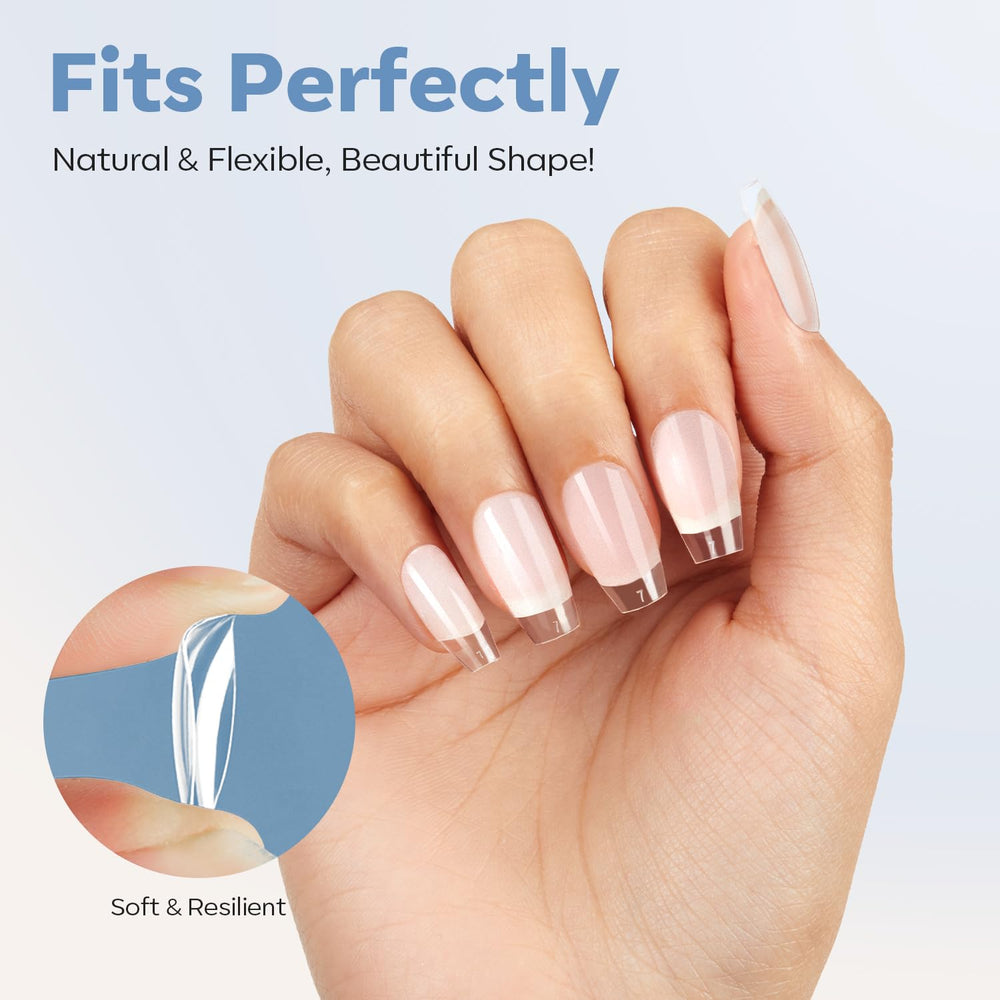 modelones side view highlighting curved arch for natural look