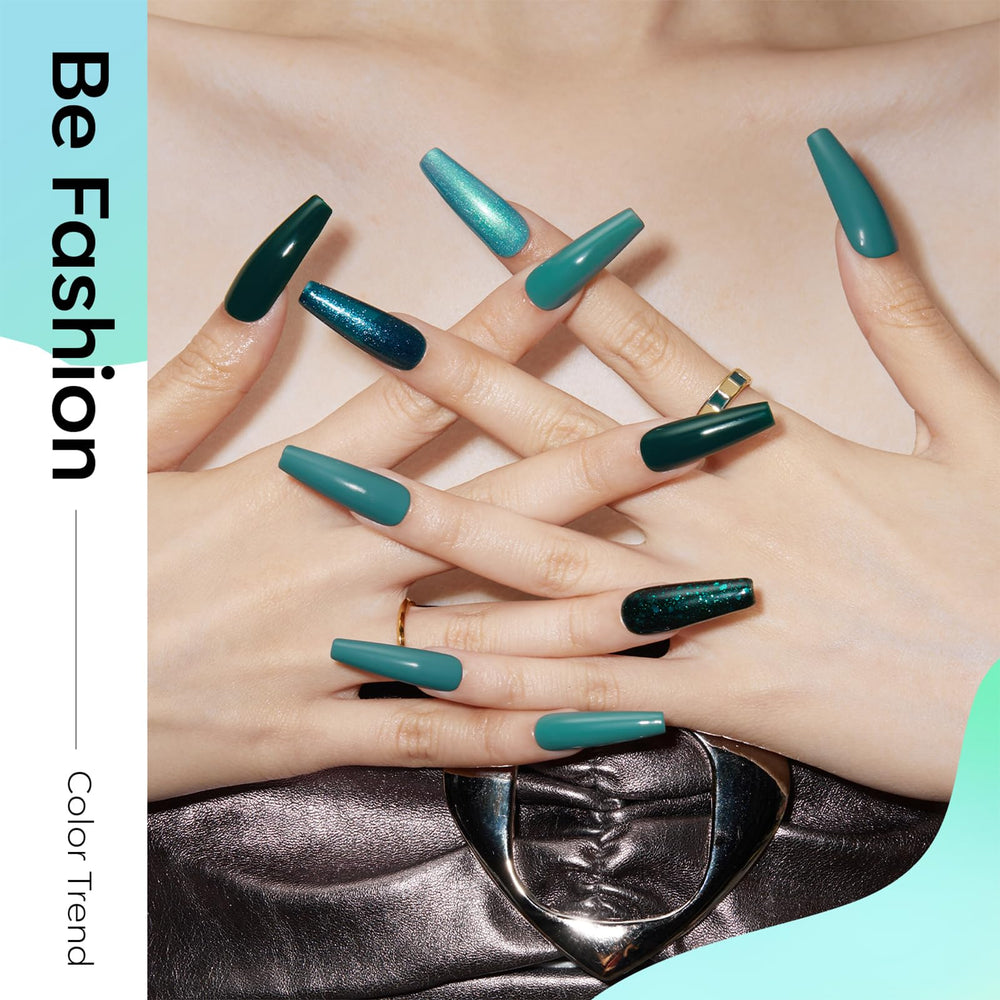 modelones clear-cap color window detail for quick shade identification and convenient use