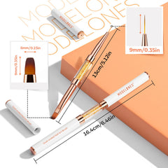 modelones ferrule and handle detail for durable, no-shed performance