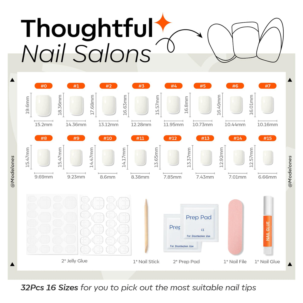 Modelones mini file and cuticle stick detail for precise shaping and prep