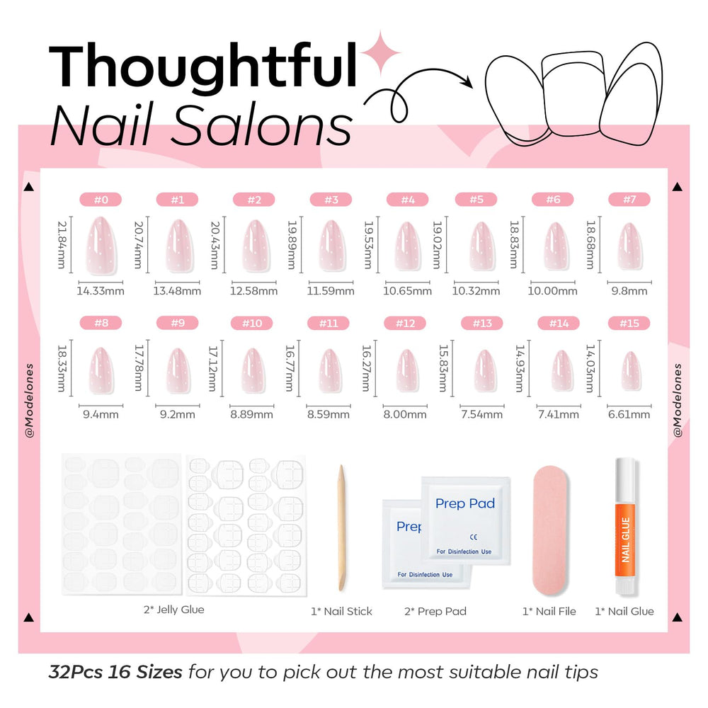 modelones mini file and cuticle stick detail for precise shaping and prep