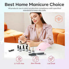 modelones finished nails lifestyle photo showing glossy 9D cat eye manicure as inspiration