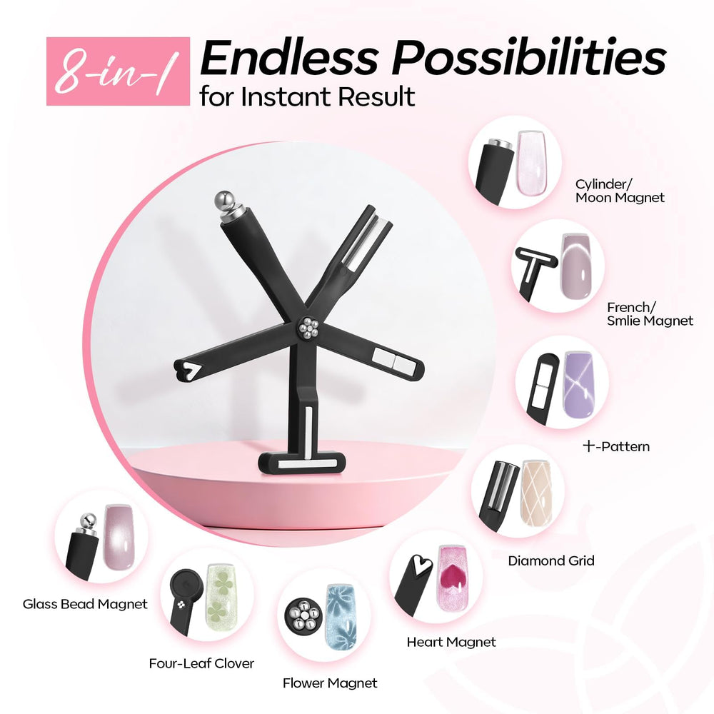 modelones french tip head forming narrow lines for clean french looks