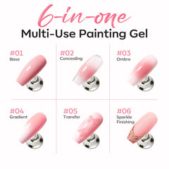 modelones french tip stickers and u-shaped protector creating crisp edges and less cleanup