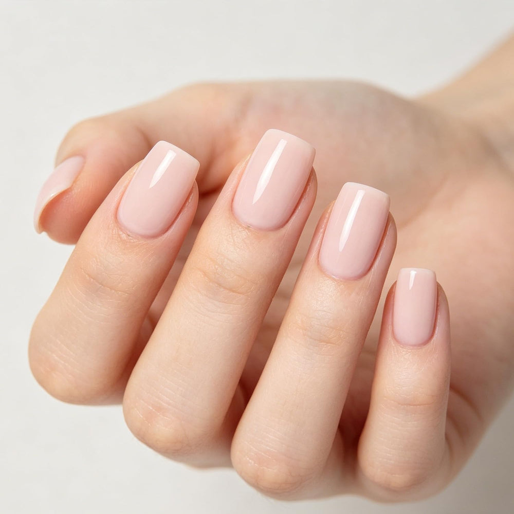 modelones front packaging showing baby pink nails and kit benefits