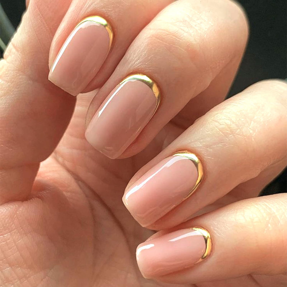modelones front packaging showing golden nude finish and included kit benefits