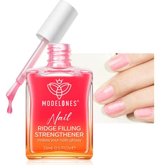 modelones front packaging showing sheer pink polish and easy protection