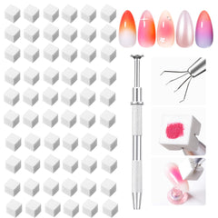modelones front packaging shows complete sponge kit and pen for efficient nail art