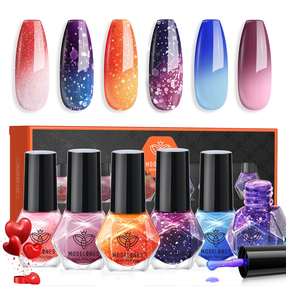 modelones front packaging showing six colorful bottles and kit benefits