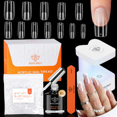 modelones front packaging shows complete kit for easy salon-style nails