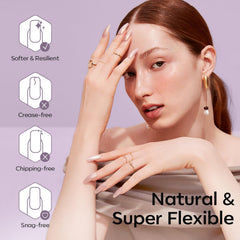 modelones gel application in salon demonstrating strong bond and professional finish