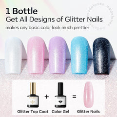 modelones nail wheel swatches displaying aurora effects across colors benefit