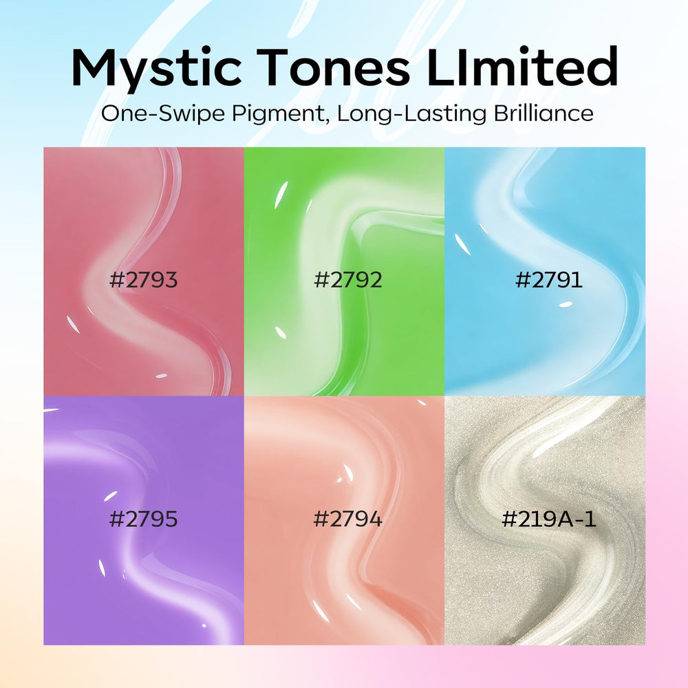 modelones glossy manicure on hands displaying durable shine benefit