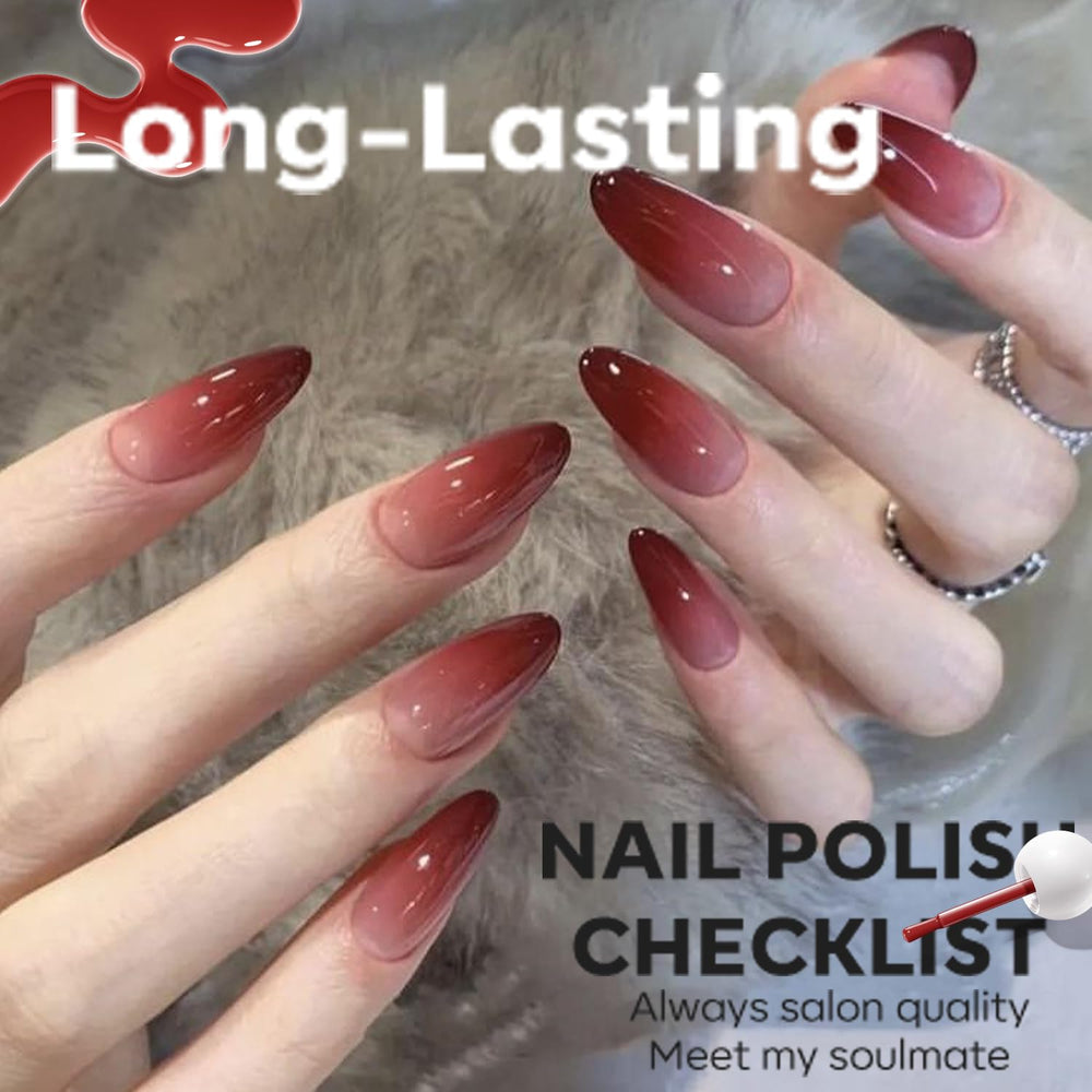 modelones manicured hand lifestyle shot showing vibrant jelly red on fingers