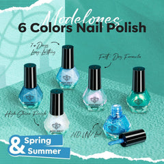 modelones hand model manicure showcasing finished nails and chip-resistant shine