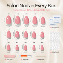 Modelones hand wearing almond nails in natural light for elegant everyday look