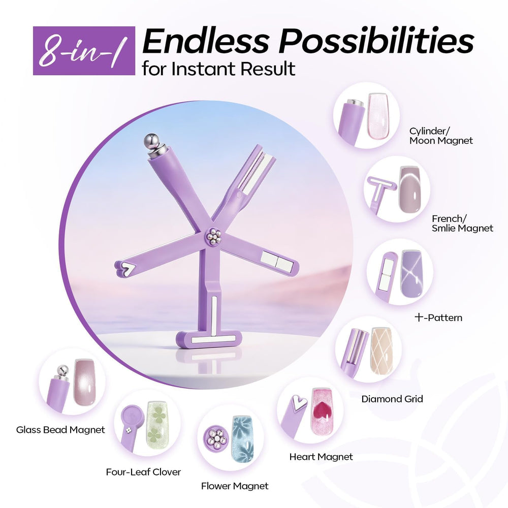modelones wand in use under LED lamp speeding up curing process