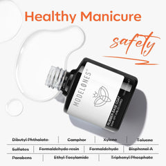 modelones ingredient label detail showing low-odor plant resin benefit