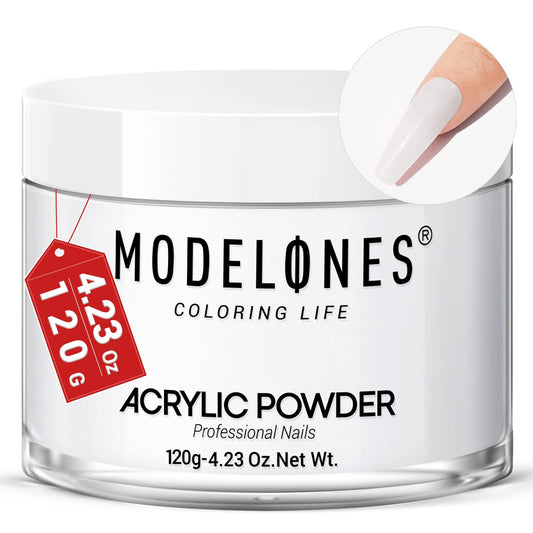 modelones jar front view showing 4.23oz capacity and professional packaging benefit