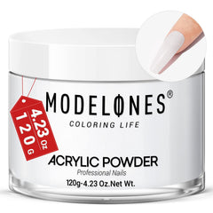 modelones jar front view showing 4.23oz capacity and professional packaging benefit