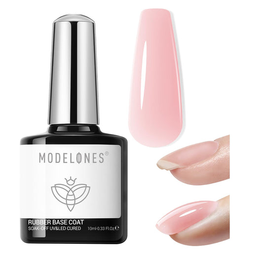 modelones jelly pink bottle front view showing color and usage benefits