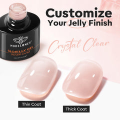 modelones label zoom showing product name and formulation clarity benefit