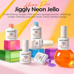 modelones label and ingredients closeup highlighting HEMA-free formula for gentler wear benefit