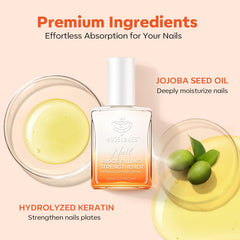modelones lifestyle handshot with coffee showing natural polished look benefit