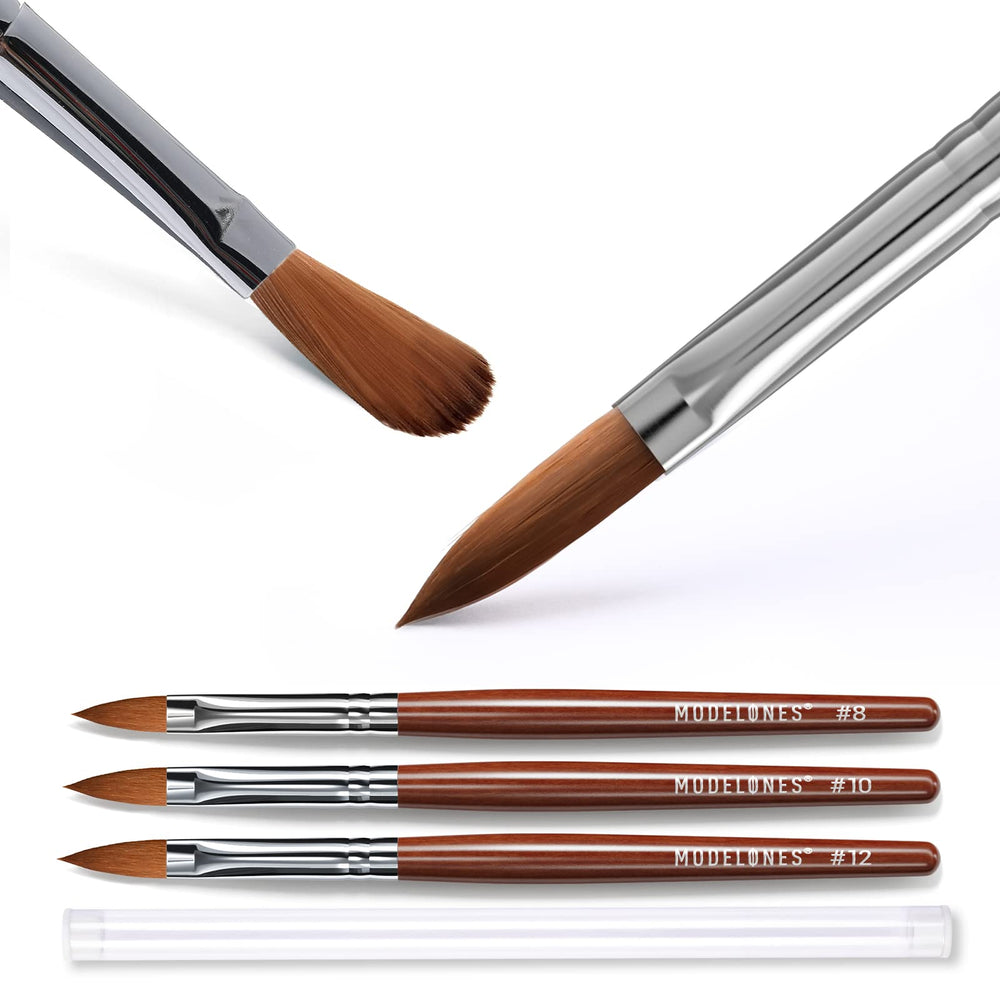 modelones lifestyle salon setup brushes ready for professional nail services