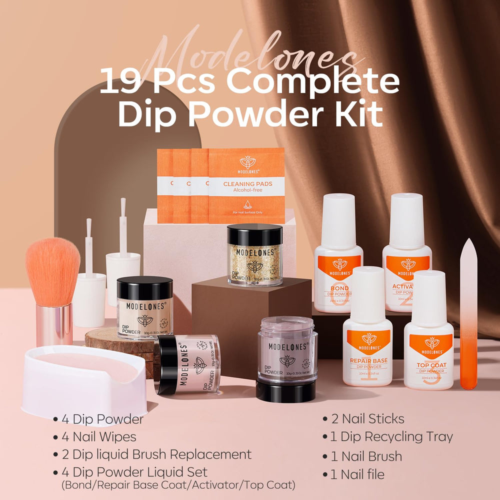 modelones liquids lineup showing bond base activator top coat for reliable adhesion