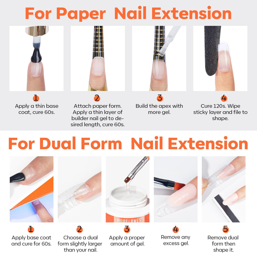 modelones nail art encapsulation showing embedded glitter and clear seal benefit creativity