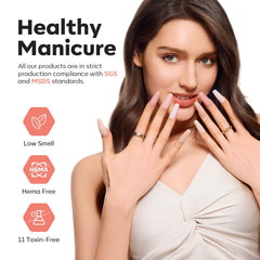 modelones poly gel holding rhinestones securely to support embellished designs