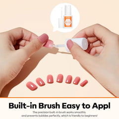 Modelones nail decorations attached showcasing secure rhinestone adhesion and design