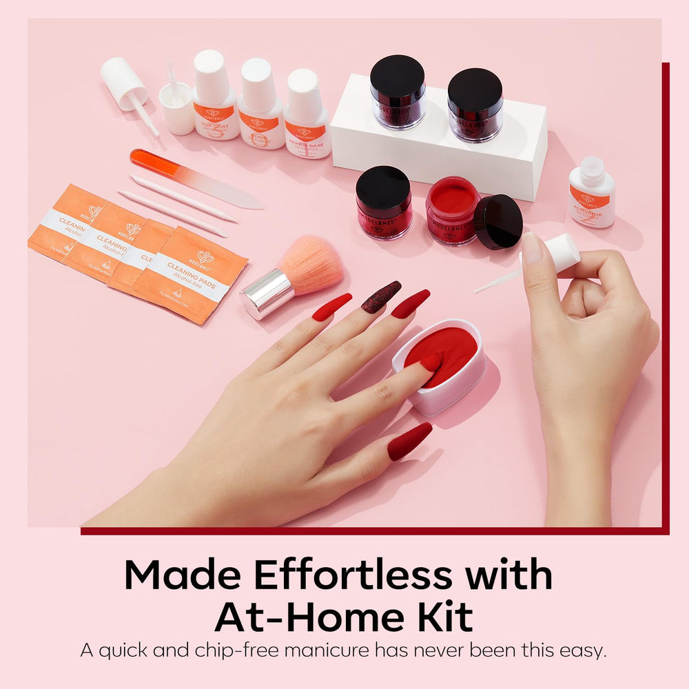 modelones manicure on hand lifestyle showing salon-quality results at home