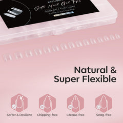 modelones finished polished nails in lifestyle setting offering salon-quality look