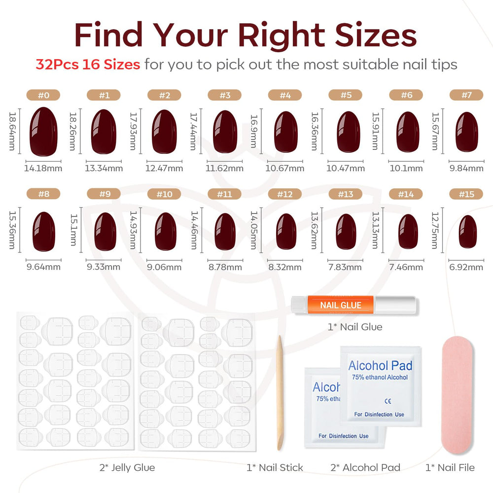 modelones press on nails worn on hand demonstrating natural fit and short oval comfort