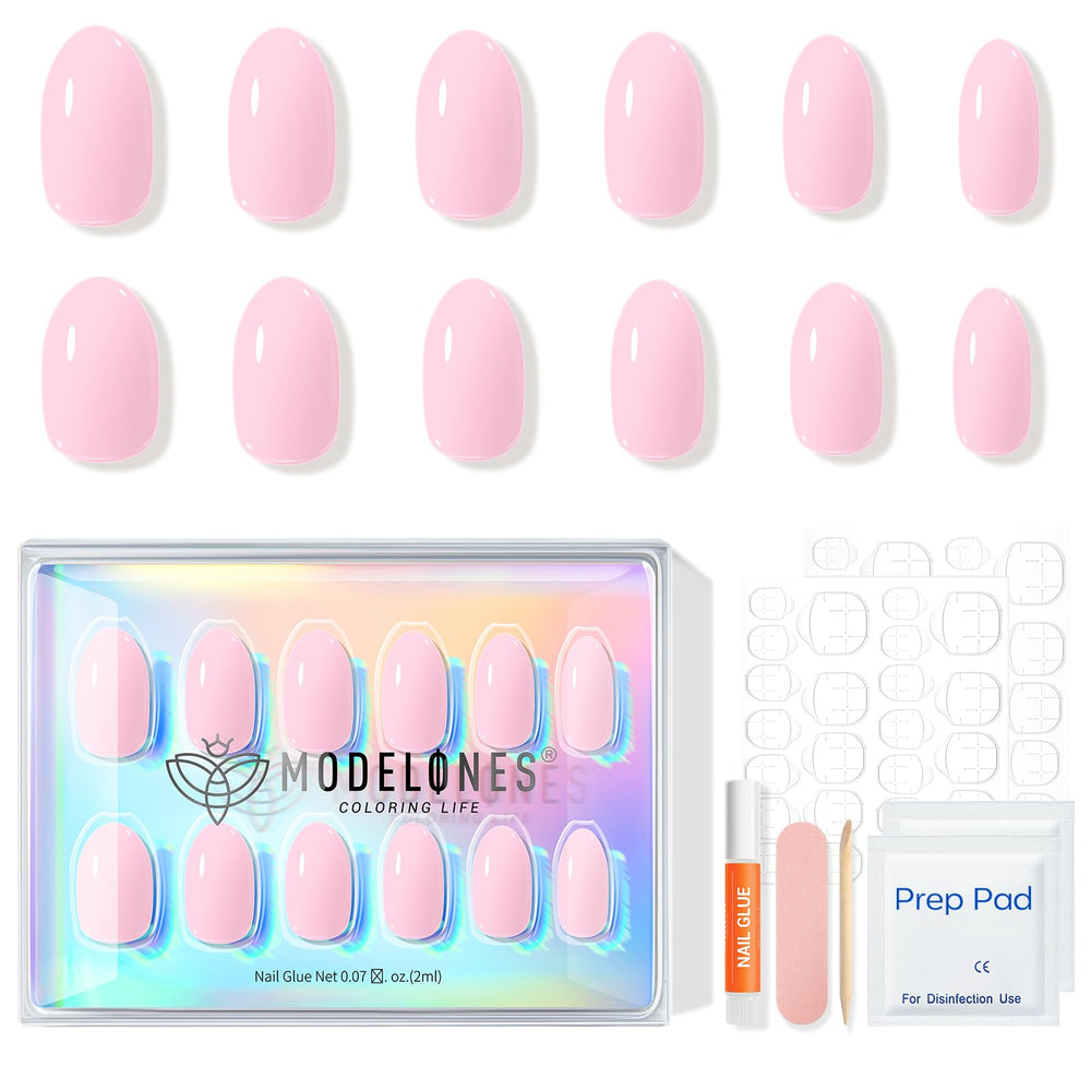 modelones before and after hand showing instant manicure