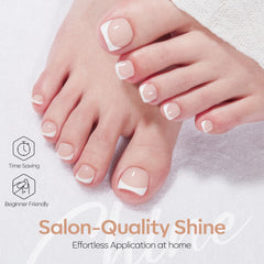 modelones four replacement heads arranged, two sizes for flexible nail coverage