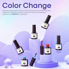 modelones gel polish kit on salon desk lifestyle scene benefit: professional at-home results